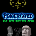 PowerCord • Chill • Game • Music • Vibe • Repeat • Discord server icon