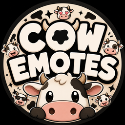 Discovery icon for Cow Emojis/Emotes Discord server