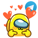 Among Us Telegram stickers Server Icon