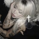 Discovery icon for lyric ♰ ― music + gaming Discord server