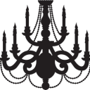 The Black Chandelier