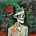 Painted Skeletons