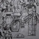 Ennard pistola no mundo das drogas