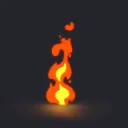 fire's place