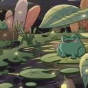 ◟♯ . / Gay Frogs🌈  . ! Discord server icon