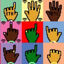 8BitCryptoHands Discord Server Icon