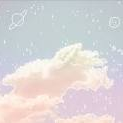 Moon's Clouded Universe