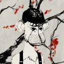 Sakura Apes by PAYC