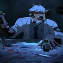 the laboratory