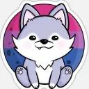 𝑻𝒉𝒆 𝒄𝒖𝒕𝒆 𝒘𝒐𝒍𝒇𝒚 𝒔�... Discord Server Icon