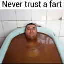nunca confie no peido
