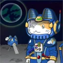 Cosmic Colonist Cat