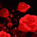 Field of Red Roses