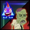 Burning zombies and Neon Monsters