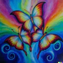Rainbow Butterflies