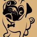 Cute pug coin