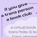 If You Give a Trans Person a Book