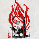 Burning Hard Drive icon