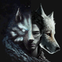 Beyaz Kurt Discord Server Icon – Art & Creative