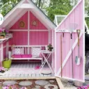 Bright Pink She Shed