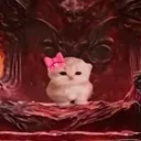 /ᐠ - ˕ -マ Ⳋ . . cat corner 𝜗�... Discord Server Icon