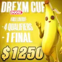 Drexm $1250 duo Cup