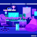 Sanctuary For All. Discord server icon