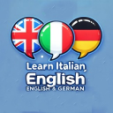 Discovery icon for Learn Italian English and German Community Discord server