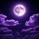 Purple moon's