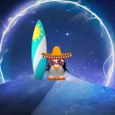 Surfing Penguz