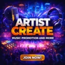 Artist Create  | helping Indi ... Discord Server Icon