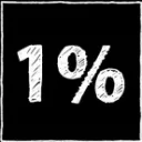 1%
