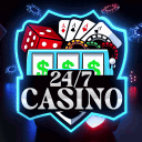 24/7 Casino Discord Server Icon – Entertainment