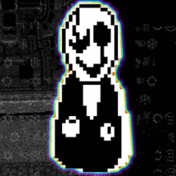 Gaster Splatters ☆ The Amyverse - discord server icon