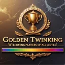 Golden Twinking Discord Server Icon