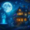 🌙✨𝑬𝒏𝒄𝒉𝒂𝒏𝒕𝒆𝒅 𝑭𝒐𝒓𝒆𝒔𝒕 𝑪𝒂𝒇é✨🌙