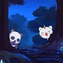 Night Forest