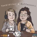 Teeblätter und Kaffeesatz