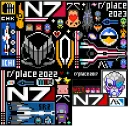 Mass Effect on r/place