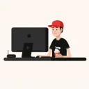 a casual and good server