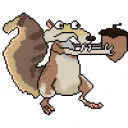 Squirrel and acorns project