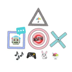 ◬-◉-▣-⨰ Icon