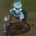 Venrue's waving at each other server