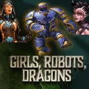Girls Robots Dragons