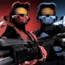 𝚁𝚎𝚍 𝚟𝚜. 𝙱𝚕𝚞𝚎: 𝚃𝚑𝚎 ... Discord Server Icon