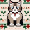 Pixel Cat [ESPAÑOL] [NAVIDAD!] Discord Server Icon