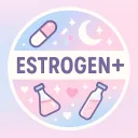 Estrogen+