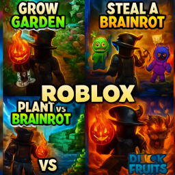 Discovery icon for Plants Vs Brainrots - Grow A Garden - Steal A Brainrot - Blox Fruit Discord server