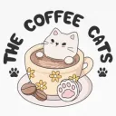 ﹒The Coffee Cats | social • ga... Discord Server Icon