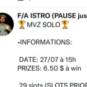ISTRO CUP #1